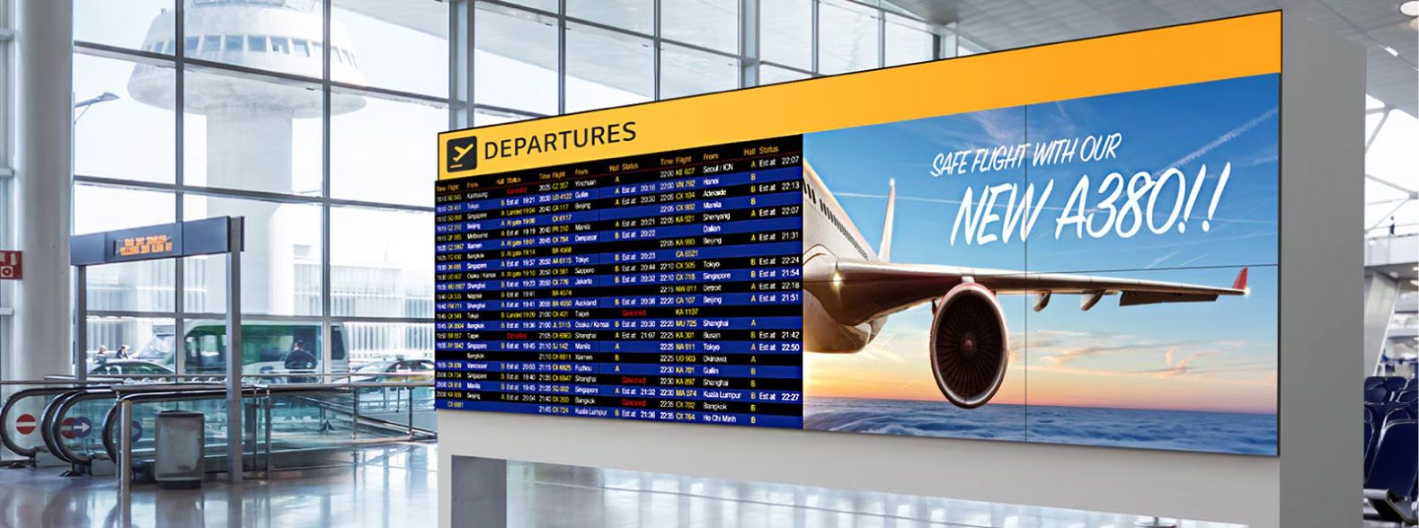 Video Wall Signage Display