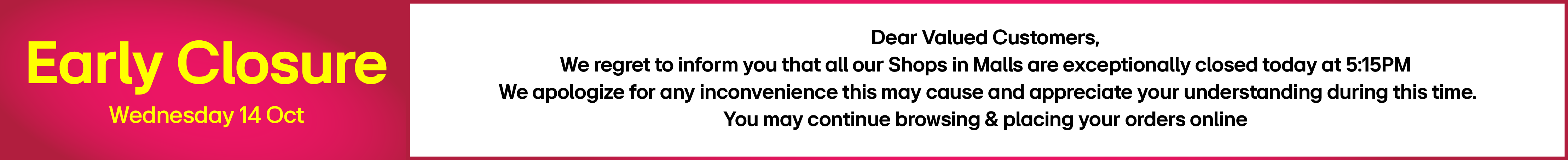 Important Notice